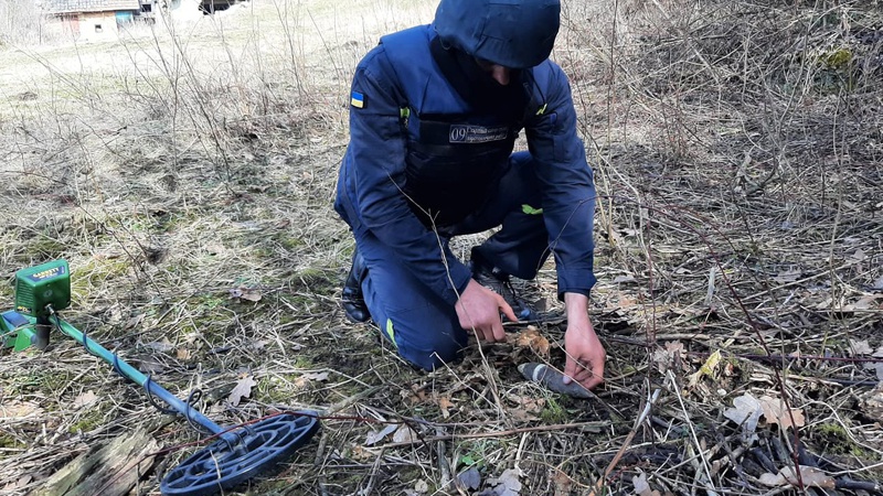 У Ковельському районі знешкодили 8 боєприпасів часів II Світової війни