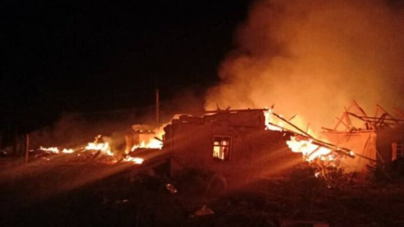 Рашисти вночі гатили по околицях Запоріжжя