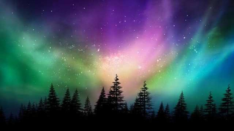 На Волині зафіксували північне сяйво. ФОТО