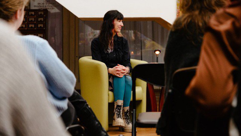 Волинська поетка презентувала у Луцьку вірші із майбутньої збірки