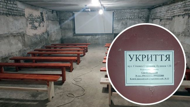 Скільки шкіл на Волині мають укриття