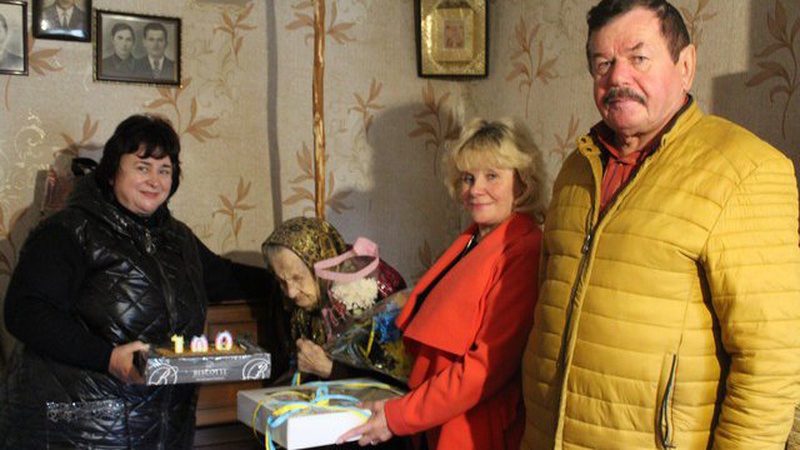 100 років: волинянка відзначила ювілей. ФОТО