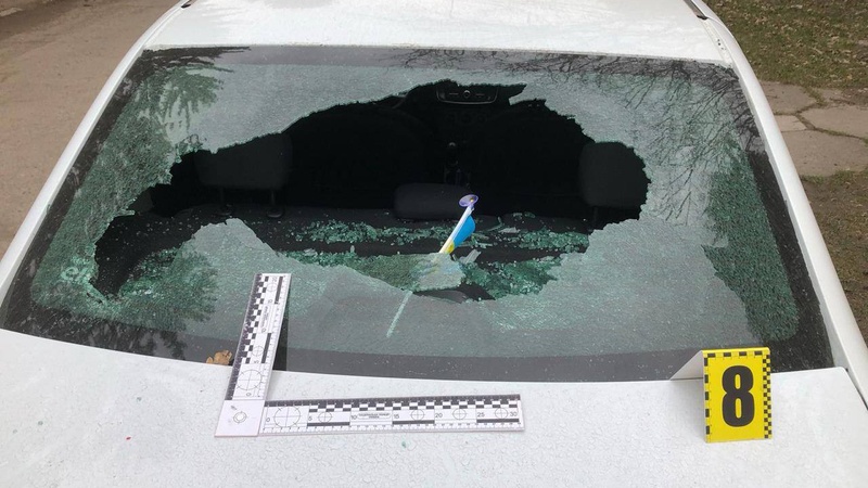 Поліцейські знайшли зловмисника, причетного до пошкодження автомобілів таксі