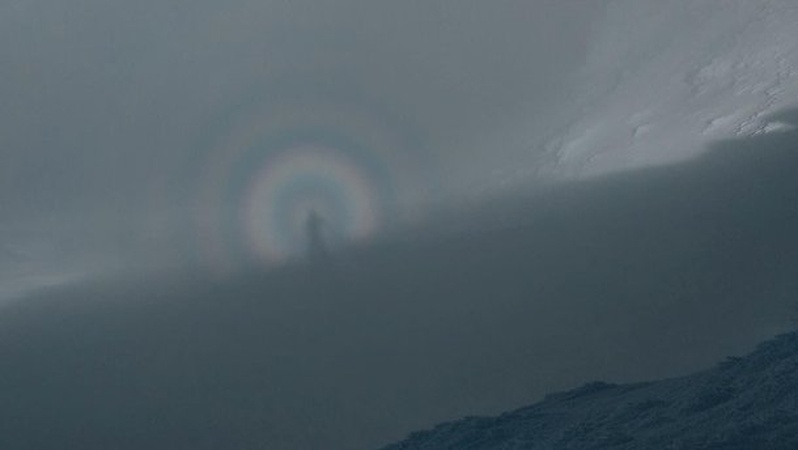 У Карпатах зафіксували рідкісне явище - «Брокенський привид»