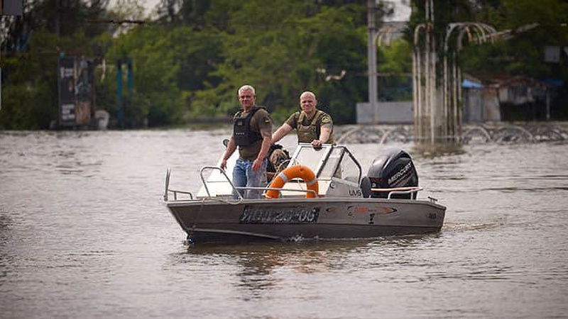 Вода на Херсонщині нарешті починає спадати: за ніч на 20 см, − голова ОВА