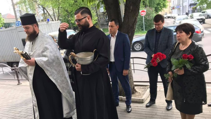 У Луцьку відкрили меморіальну дошку загиблому в АТО прокурору