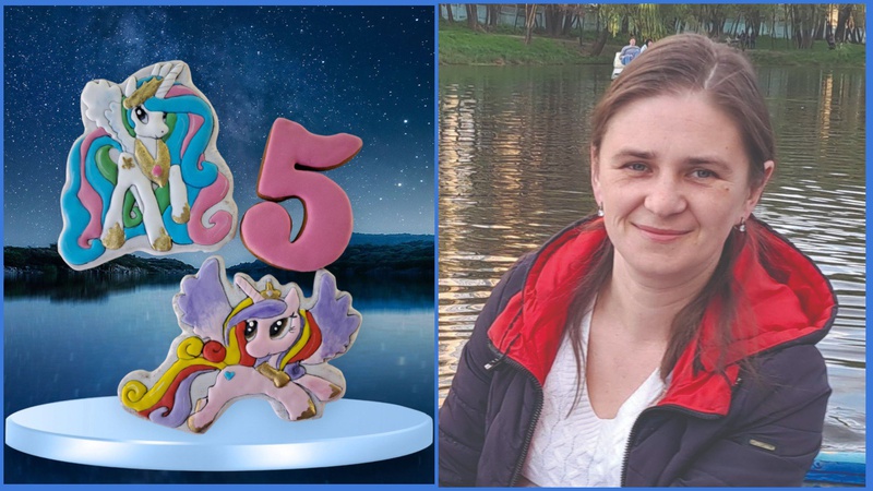 Волинянка випікає імбирне печиво та перетворює його на шедеври