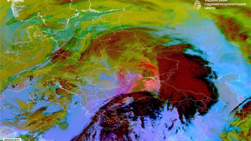 До України знову дістався пил із Сахари