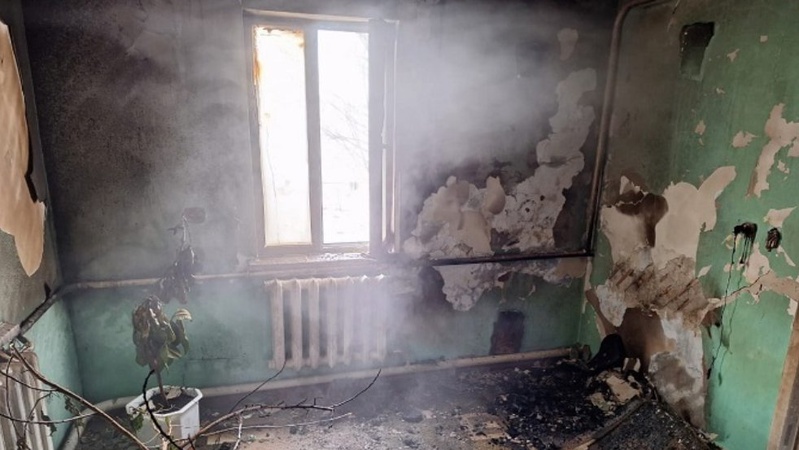 На Волині згоріла квартира в житловому будинку