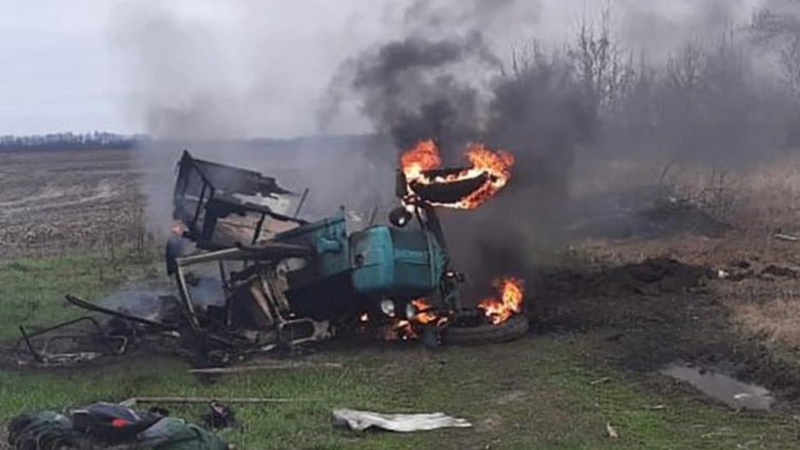 На Чернігівщині тракторист підірвався на протитанковій міні