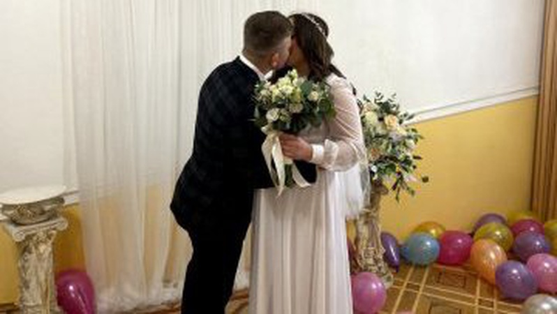 У Луцьку одружилися нацгвардійці, які познайомилися на службі. ФОТО