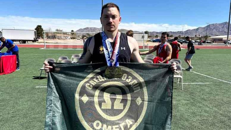 Нацгвардієць Ігор Панчук з Волині побив рекорд на змаганнях ветеранів у США