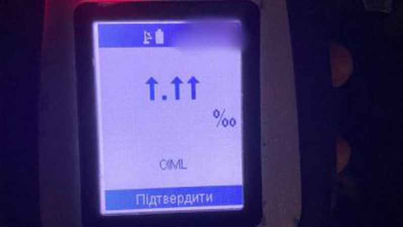 У ніч перед Великоднем у Луцьку спіймали п’янючого водія: про нього повідомили небайдужі