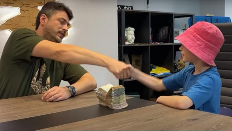 Притула озвучив суму, яку українські діти назбирали для ЗСУ