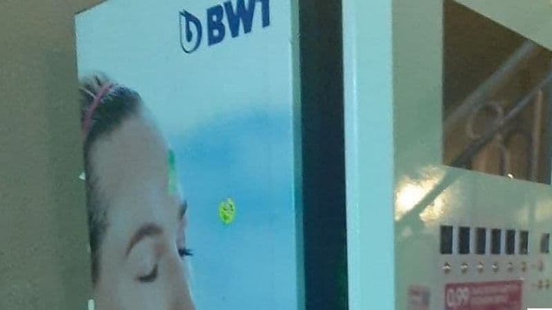 У луцькому магазині обікрали апарат для розливу води