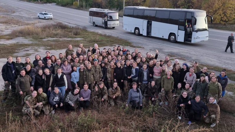 З полону звільнені 108 українок