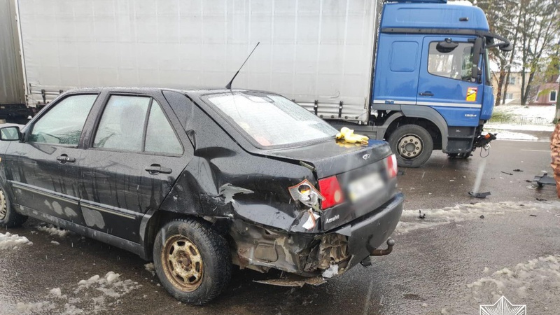 В Копачівці ДТП – водій «Chery» не пропустив вантажівку