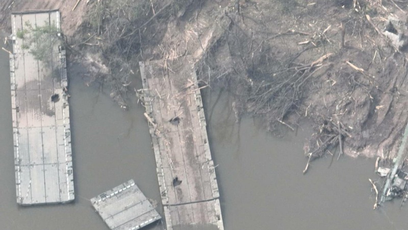 На Луганщині помітили понтонну техніку рф: окупанти планують форсувати Сіверський Донець