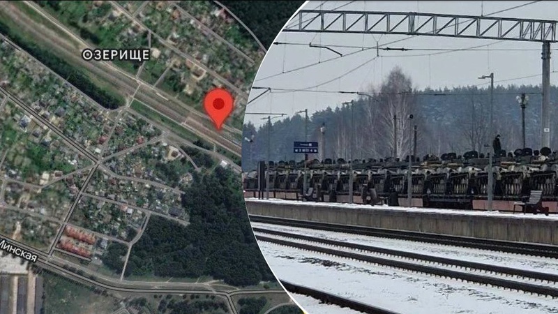 У білорусі накопичують військову техніку: партизани показали фото