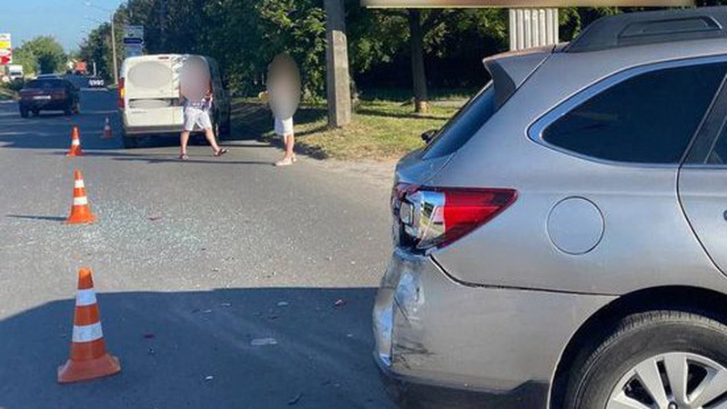 У Луцьку ДТП: водій Subaru в’їхав у Fiat