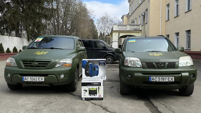 Волинські прикордонники отримали нові автомобілі