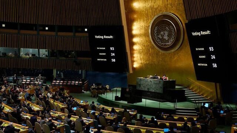 Генасамблея ООН підтримала резолюцію із вимогою до росії вивести війська з України