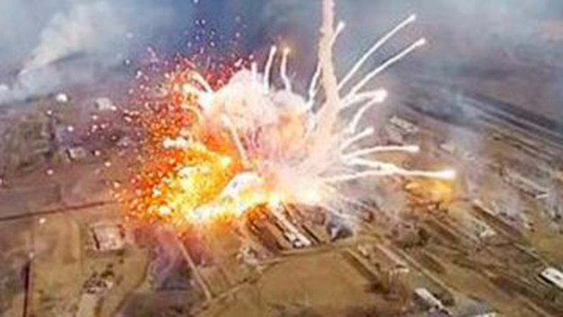 На Херсонщині українські воїни знищили склад боєприпасів ворога і взяли полонених