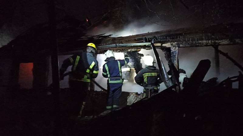 У селі на Волині чоловік згорів живцем у власному помешканні