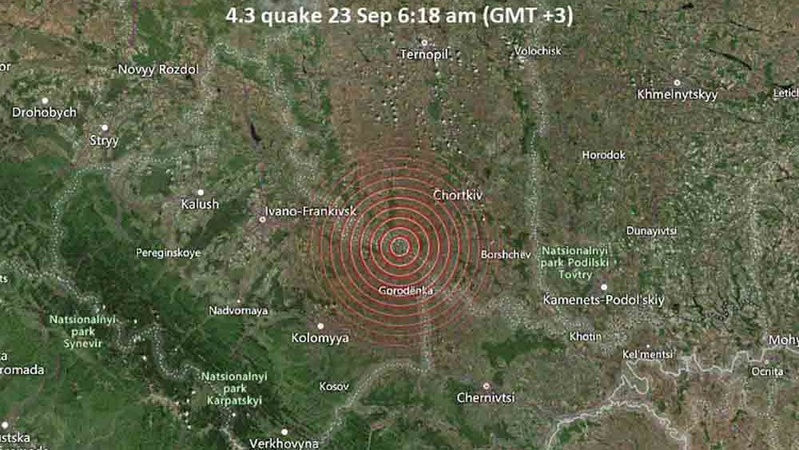 На Тернопільщині стався землетрус
