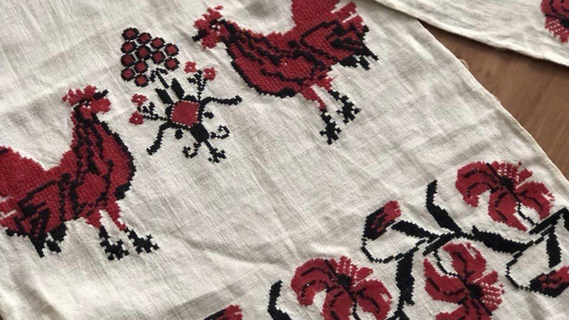 Волинянам показали столітні самоткані рушники