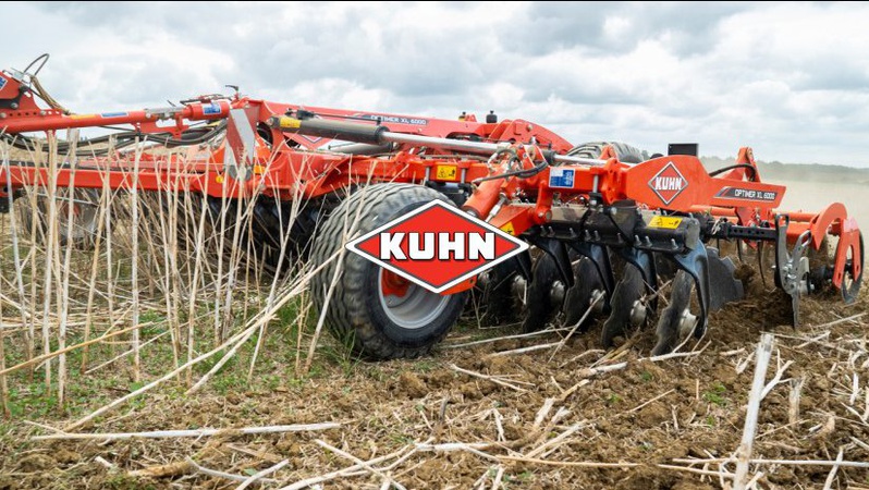 Підготовка посівного ложа: дискові лущильники Кун – збереження поживних речовин та підвищення родючості ґрунту*