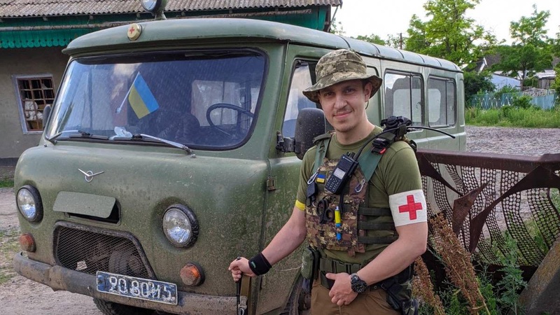 Медик з Волині рятує воїнів на передовій