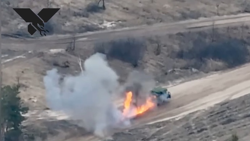 Бійці Волинської ТрО влучили у ворожу «буханку» з пальним та «Урал» з окупантами