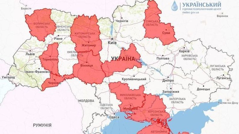 На Волині оголосили надзвичайний рівень пожежної небезпеки