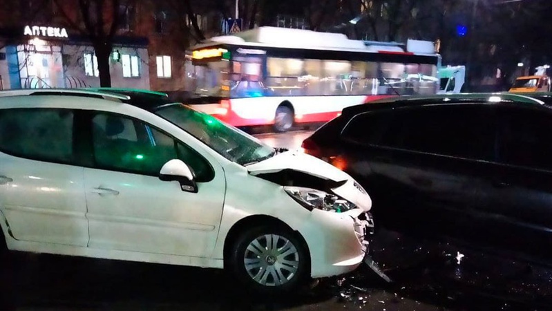 На Волині в нічну пору сталося чотири аварії