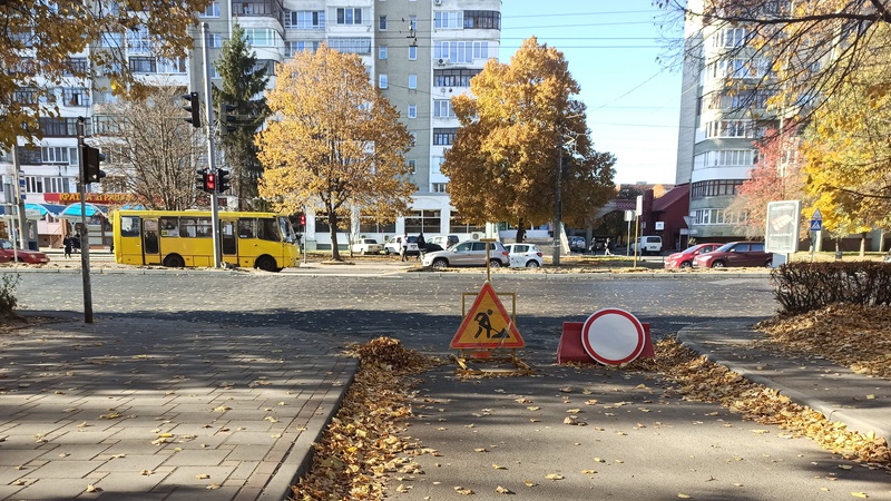 Що встигли, поки була перекрита непарна частина проспекту Соборності в Луцьку?