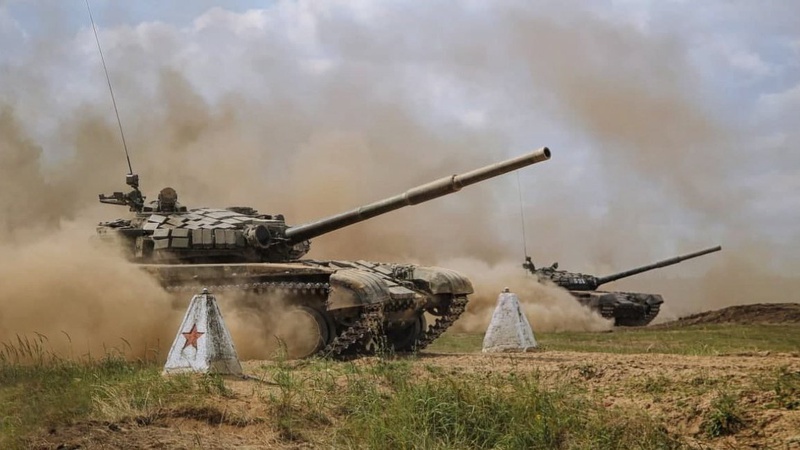 До білорусі прибув черговий ешелон із російською технікою