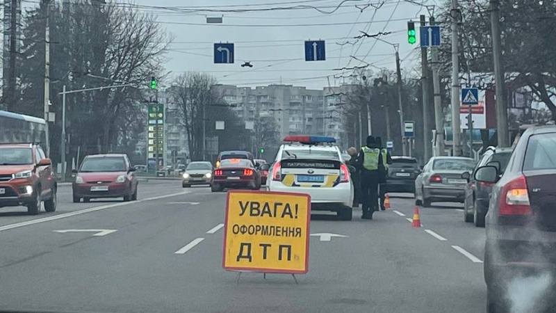 У Луцьку на Рівненській – ДТП. ФОТО