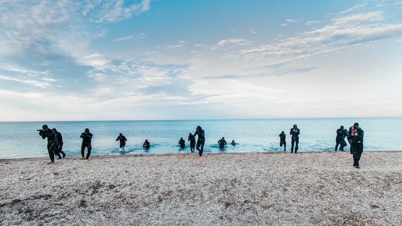 Підводні стрільби, «захоплення» морського судна: у Чорному морі провели масштабне навчання. ФОТО. ВІДЕО