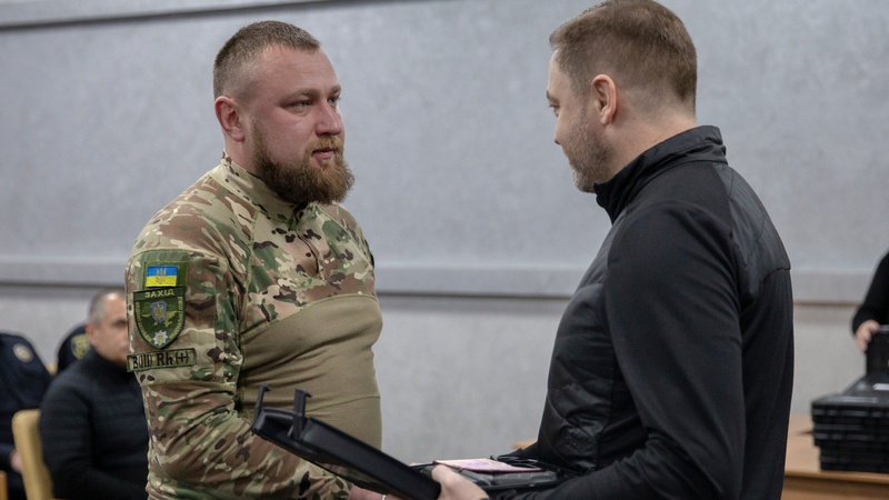 Поліцейський з Волині отримав відзнаку від міністра МВС