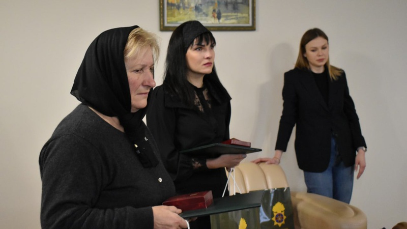 На Волині трьох загиблих нацгвардійців нагородили орденами «За мужність»