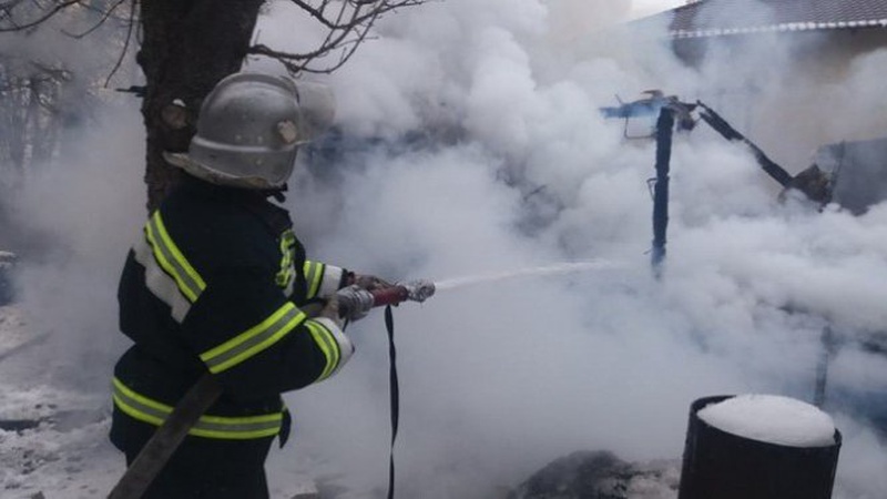 У Любомлі горів житловий будинок