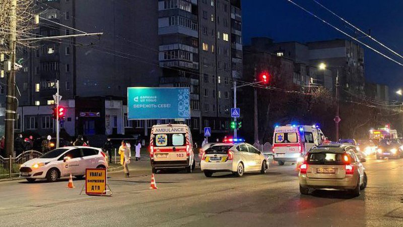 Розшукали водія, який збив мотоцикліста у Луцьку та втік. ВІДЕО