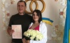 На Волині військовий одружився зі своєю коханою