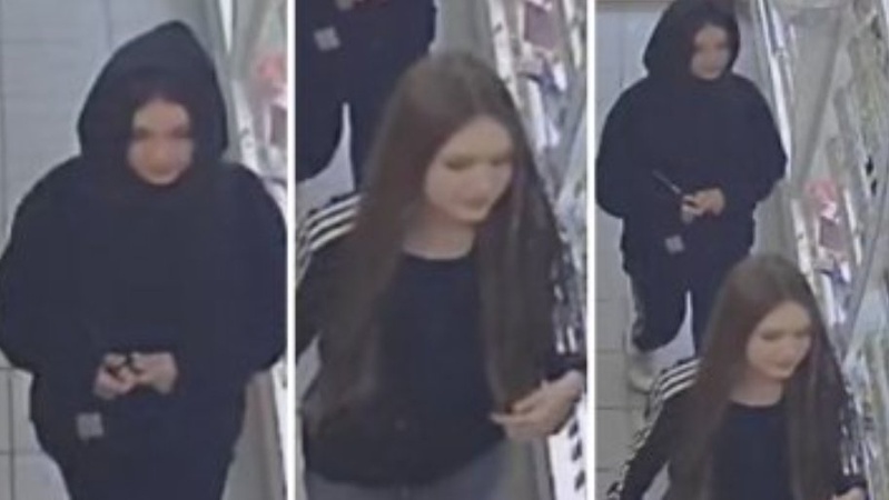 Поліція встановлює особи дівчат, яких підозрюють у крадіжках. ФОТО