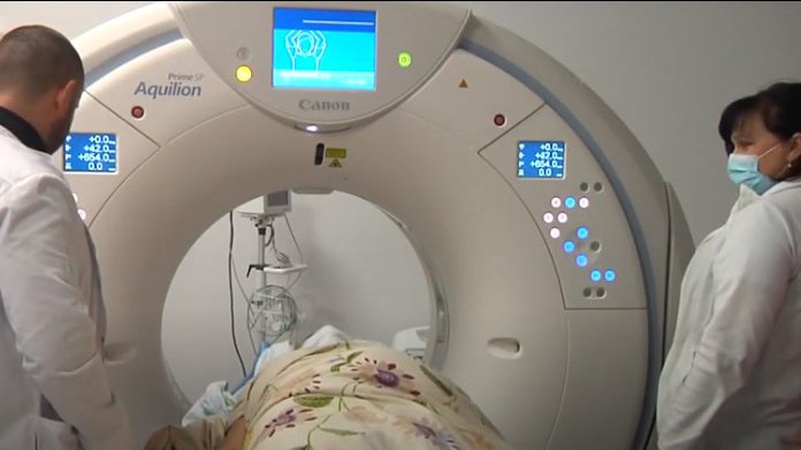 У Волинській обласній клінічній лікарні встановили новий надпотужний комп’ютерний томограф. ВІДЕО