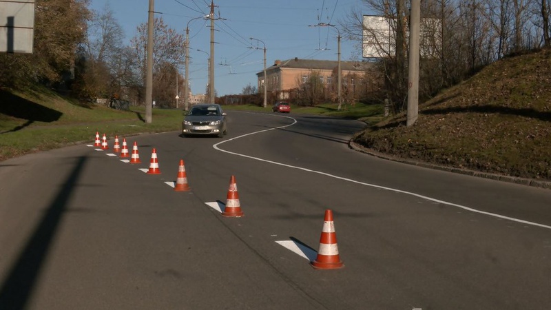Де у Луцьку нанесли нову дорожню розмітку