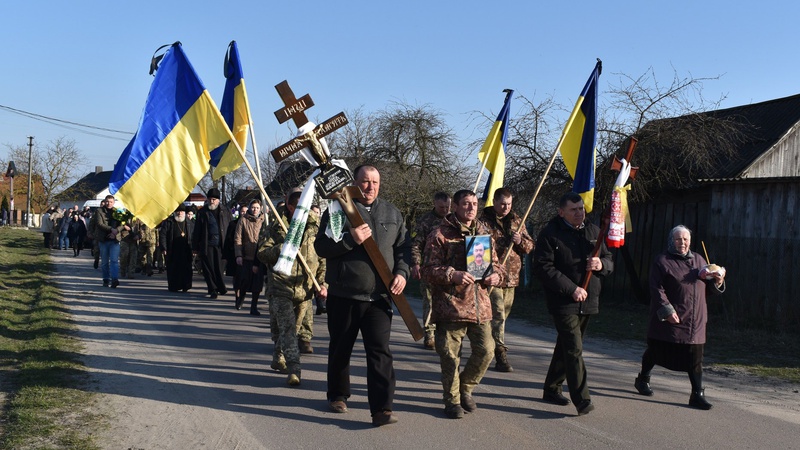 На Волині попрощались із військовослужбовцем Леонідом Літвінчуком