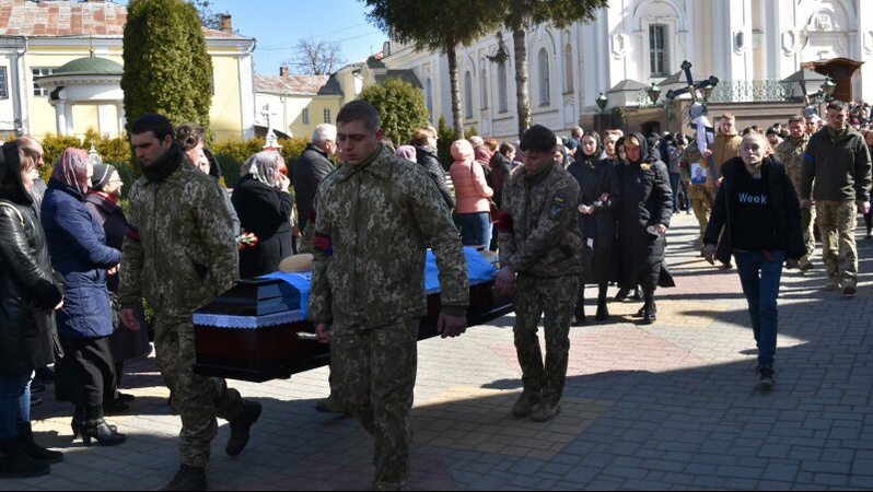 Луцьк попрощався із трьома Героями