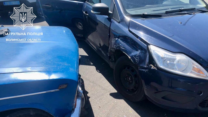 У Луцьку сталася ДТП за участі двох легковиків